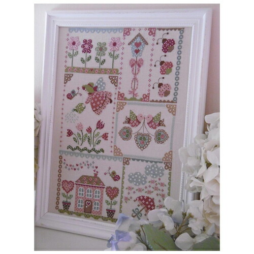 楽天市場】クロスステッチ図案 Sunflowers Farm ひまわり畑 : ココロ