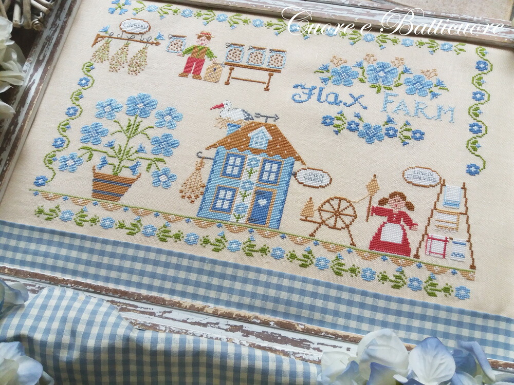 楽天市場】クロスステッチ図案 Sunflowers Farm ひまわり畑 : ココロ