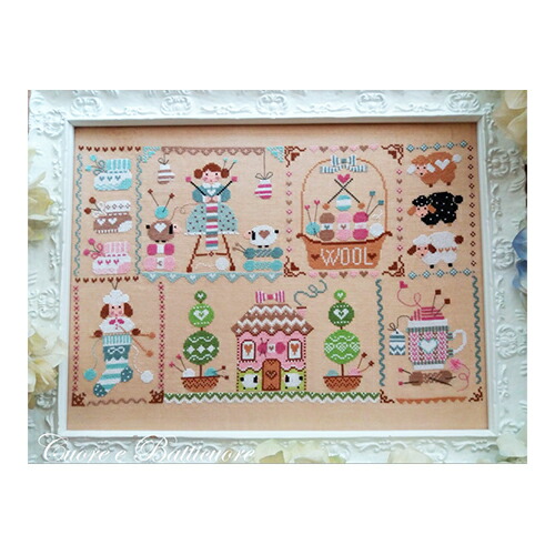 楽天市場】クロスステッチ図案 Primavera Ricamata 春刺繍