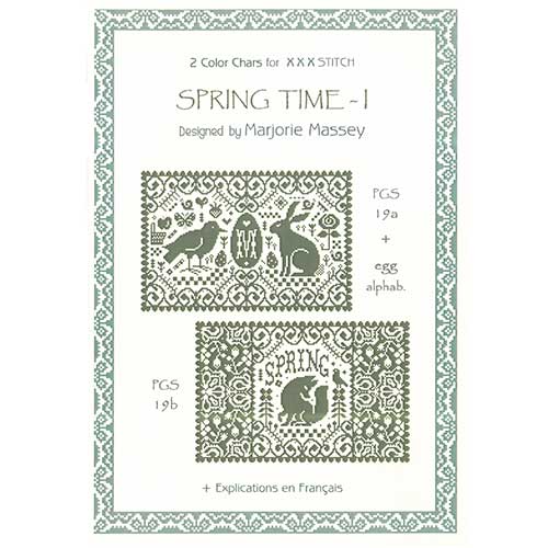 クロスステッチ図案 Spring Time 1 冬バーゲン