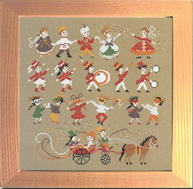 デ・ジィストワール・アブロデ クロスステッチキット サモイロフ