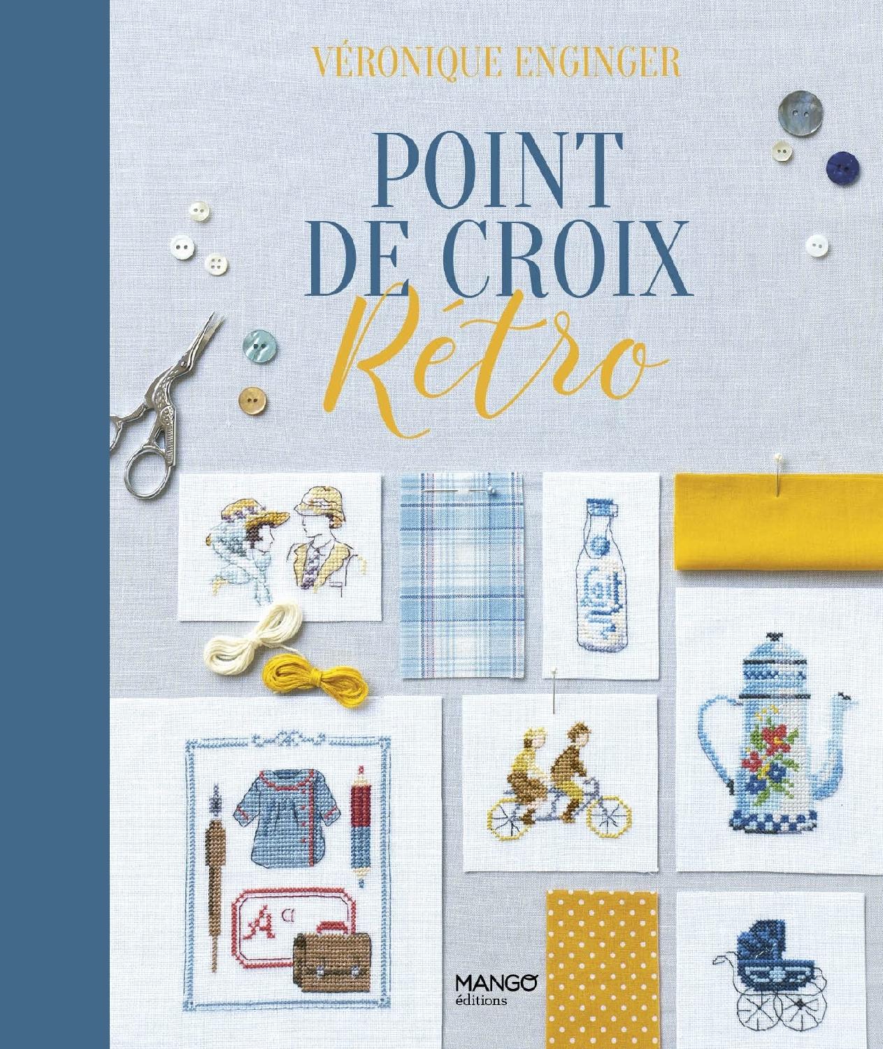 Mon journal au point de croix クロスステッチ図案 フランスのクロス