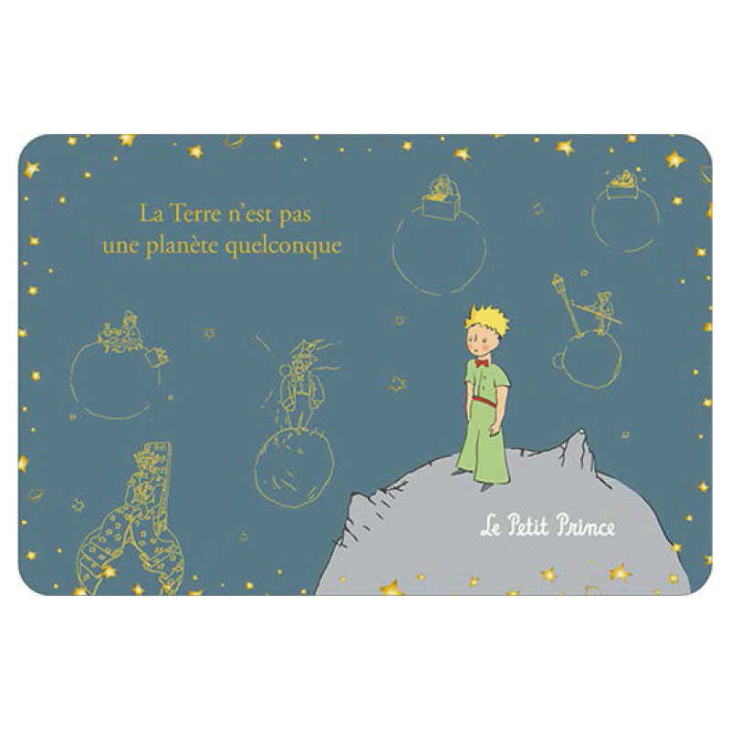 楽天市場】ポストカード星の王子さま 君が君の薔薇のために、さいた