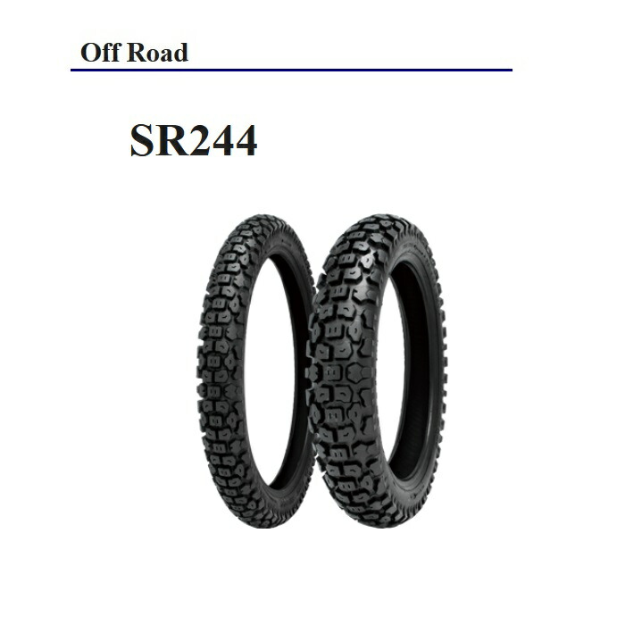 SHINKO SR244 リア 4.10-18 60S TT|KOKOROオートパーツ店