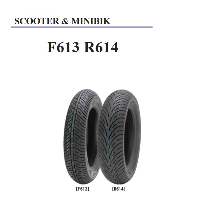 SHINKO F613 フロント 100/90-12 49J FOR RAIN TL