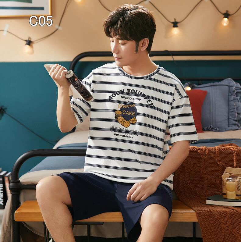 市場 パジャマ カジュアル 部屋着 寝巻き メンズ ルームウェア ギフト 男性 半袖短パン綿 メンズルームウェア 柔らか ゆったり