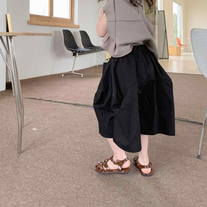 スコートズボン下 御嬢さん用 もの言う花 夏用 ワイドレッグ 不規則さうつり変わり 単色 今めかしい 韓国 個人的特徴派 小わっぱ服 普段使い走り 軽さ 伸縮性