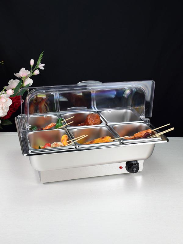 保温台 商業用 電気加熱 ステンレス 多格 ビュッフェ ウォーマー ホテル 朝食 展示 トレイ 食器 器皿 容器 耐久性 高級感 大型 サイズ 業務用 厨房 用品 レストラン 対応 保温性能 耐熱性 強度 高級 素材 衛生管理 清潔 保持 機能性|KOKORONE