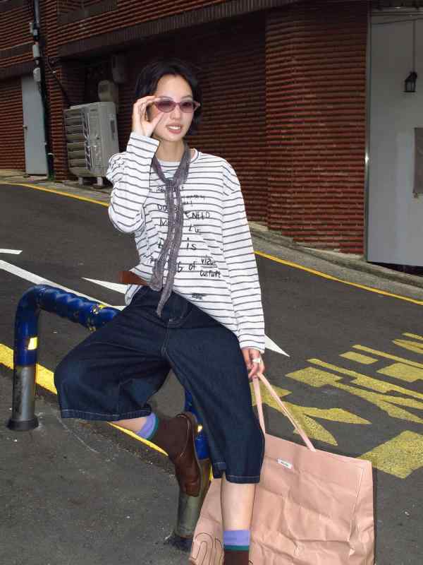 デニムパンツ レディース ミドル丈 レトロ ウォッシュ加工 ストレッチ コットン 素材 普段使い ボトムス ズボン ハイウエスト デザイン 軽量 快適 着心地