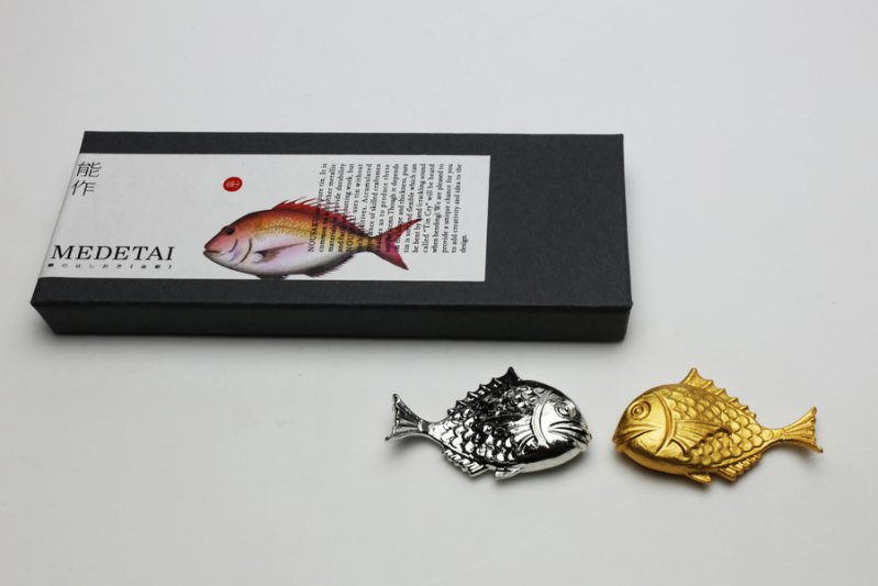 楽天市場】【純銀製】箸置 鯛2ヶセット SS663-7382 箸置き 鯛 魚