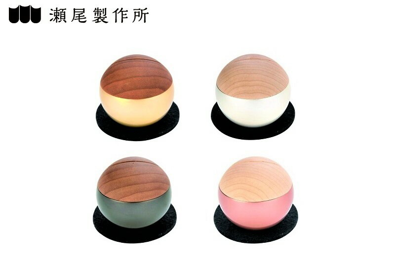 モダンな写真立てと遺品ケース Pictuary Sphere（ピクチュアリ スフィア）　金 銀 黒 ピンクゴールド　 瀬尾製作所 sotto 真鍮製 高岡銅器 お骨入れ メモリアルボックス フォトスタンド オブジェ 自宅 洋間 仏壇 供養 祈祷 追悼 瞑想 仏器 仏具 セット コンパクト