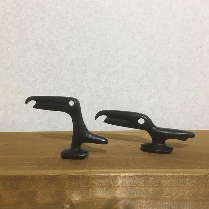 楽天市場】博鳳堂 栓抜き - 烏 (カラス) 縦 横 鉄 南部鉄器 馬場忠寛