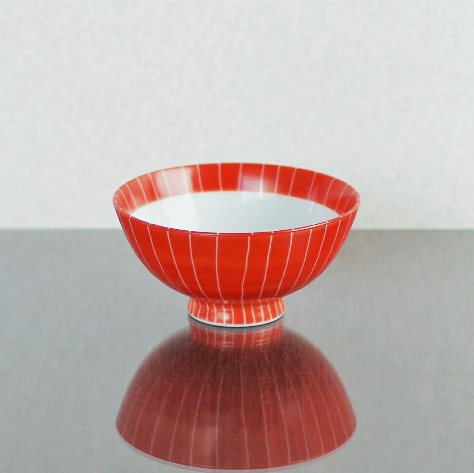 春田一陶 造 赤呉須花草図蒸茶碗8客 共箱 染錦絢爛草花絵 陶箱 | 深川製磁/フカガワセイジ | 三越伊勢丹