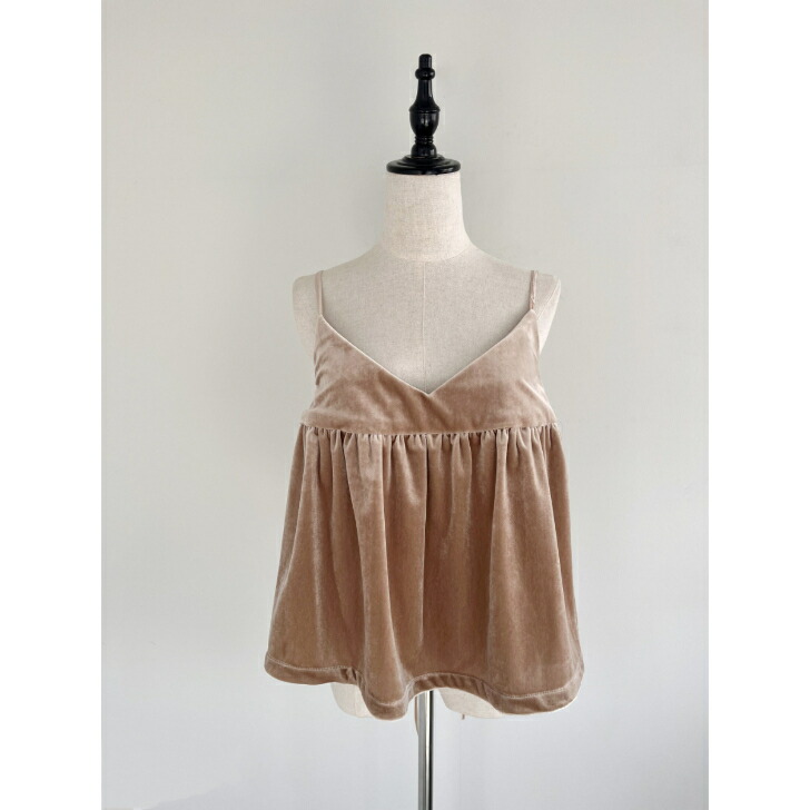 楽天市場】【Bilitis dix-sept ans】 Velour Camisole ビリティスディ  