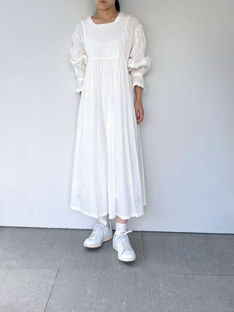 ビリティス ディセッタン パリの風 コットンギャザーティアードワンピース ロング 楽天市場】【Bilitis dix-sept ans】 Cotton Smocking Dress