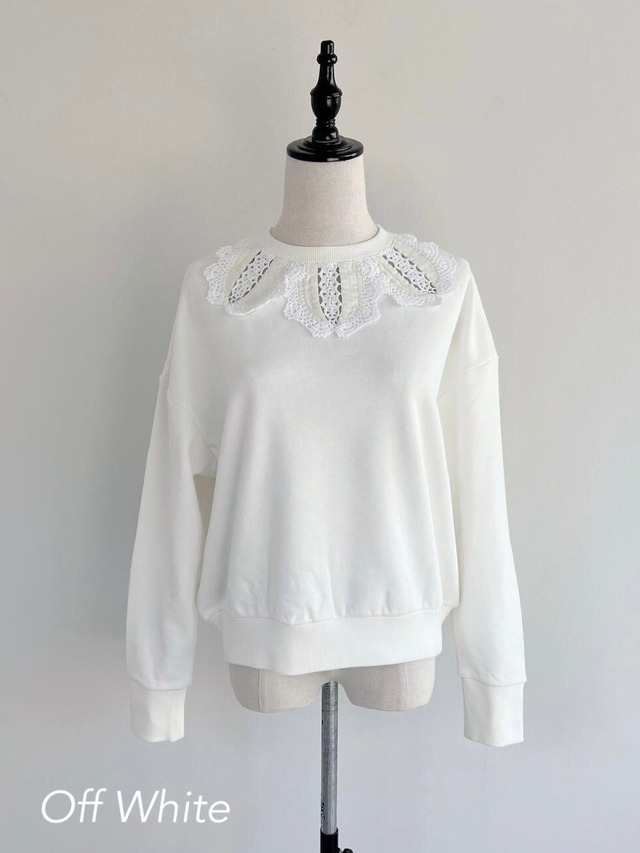 MUVEIL スウェット　ミュベール 楽天市場】【MUVEIL】 ベジタブル刺繍プルオーバー ミュベール