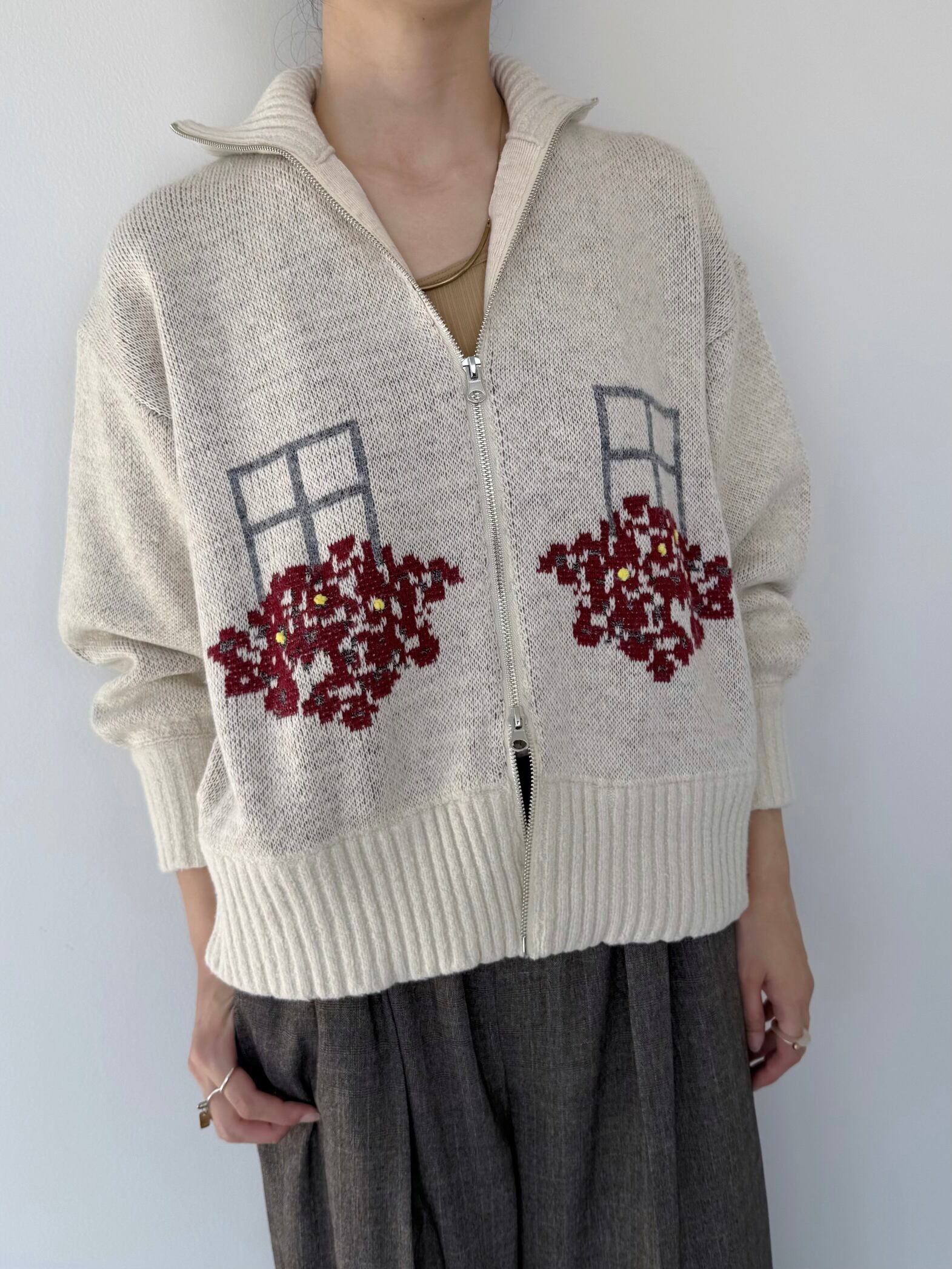 楽天市場】【MUVEIL】 クロスステッチブルゾン ミュベール ジャケット