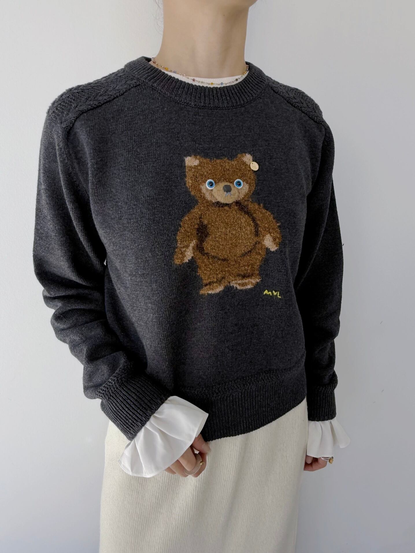 楽天市場】【MUVEIL】 ネコ裏毛プルオーバー ミュベール トレーナー