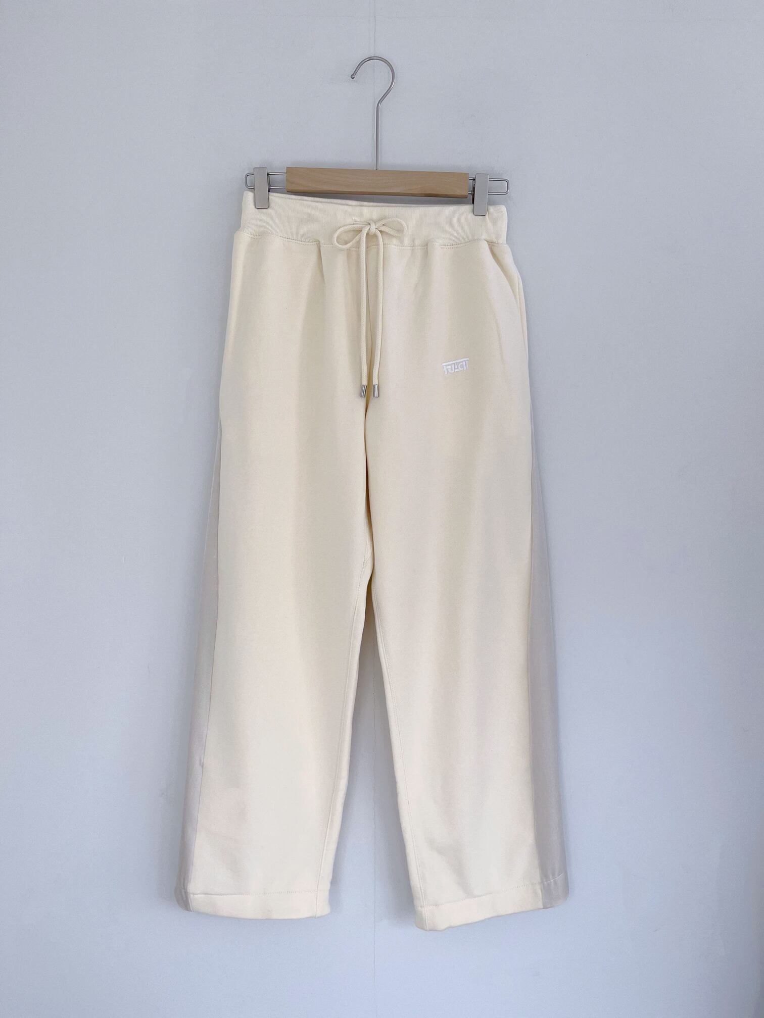 【FuLaT】 Sweat Pants フラット スウェット パンツ コーデュロイ スポーティ Beige Brown コットン FP002 KOKO