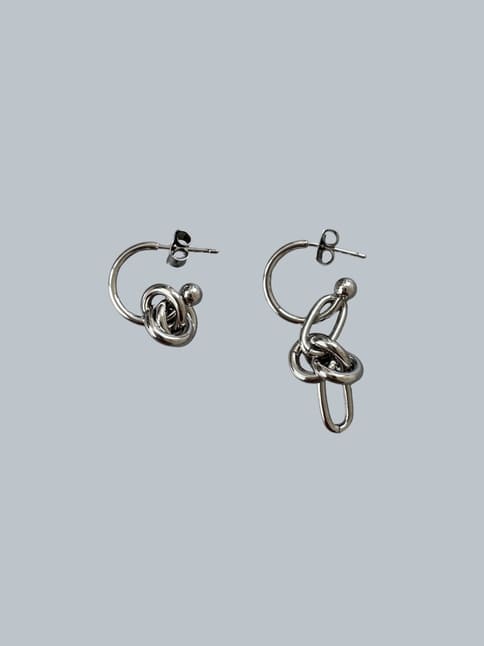 【JUSTIN CLENQUET】 DARIA SILVER EARRINGS ジュスティーヌ・クランケ ダリアシルバーイヤリング ヴィンテージ ロック アクセサリー シルバー Silver 34JC01DARIA5 KOKO｜KOKO