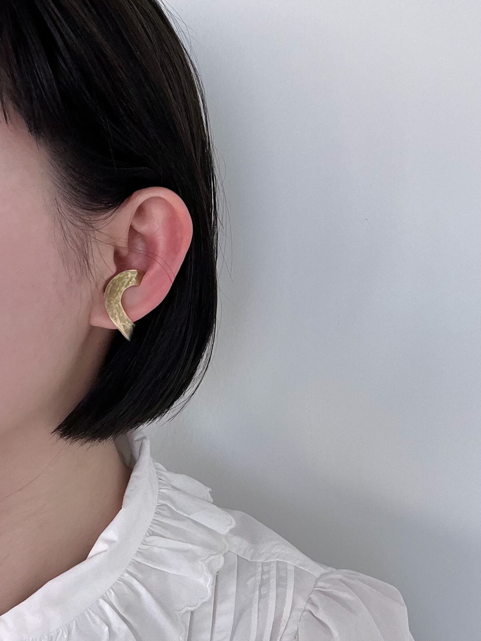 【RICK OWENS】Prong Ear Cuff 真鍮製 イヤーカフ 