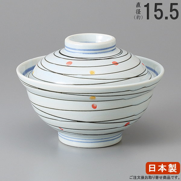 楽天市場】【 日本製 蓋付き丼ぶり 】 一珍青十草蓋付き丼ぶり 【業務