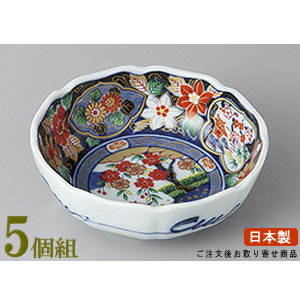丸小鉢 5個組 日本製 若紫3.5寸小鉢 5個 業務用 和食器 食器 陶器 丸い形の小鉢 お皿 上品 電子レンジ可能 食器洗浄機可能 レンジ対応 家庭用 普段使い 小鉢 煮物料理 和風サラダ 取り皿 一品料理 盛り付け皿 飲食店 料理店 居酒屋 ホテル 旅館