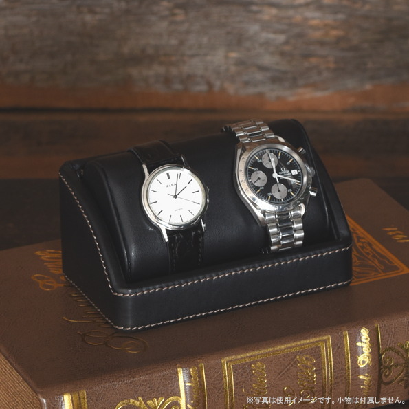 腕時計 スタンド 男性 保管 時計 2本用 収納 ディスプレイ 置く 腕時計置き ウォッチスタンド 時計スタンド コレクション 腕時計スタンド