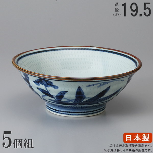 楽天市場】【 そば どんぶり 日本製 】【5枚組】 石焼アシ丼ぶり6.3×5