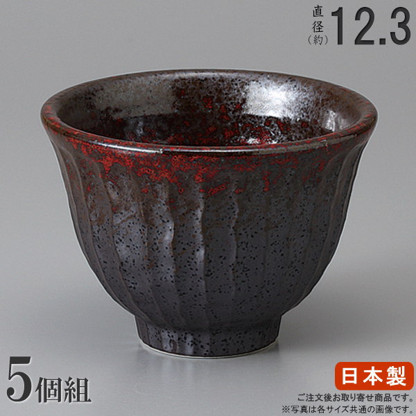 楽天市場】□□【 どんぶり 日本製 /5個組】 有田焼き 染錦扇花1