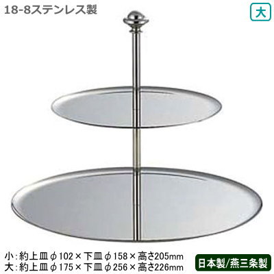 楽天市場】ケーキ スタンド 日本製 燕三条 送料無料18-8