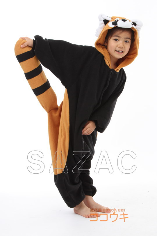 着ぐるみ レッサーパンダ（フリース）パンダ アニマル SAZAC コスプレ・変装・仮装