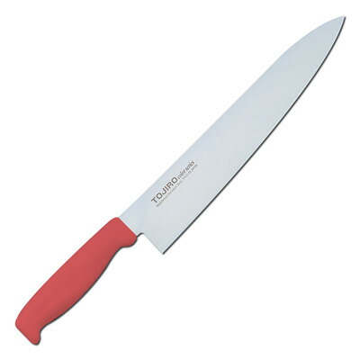 包丁 牛刀 270mm 藤次郎 カラー Tojiro-Color モリブデン バナジウム鋼 牛刀包丁　270mm（レッド） F-168R 【庖丁】【洋包丁】【ステンレス】【日本製】