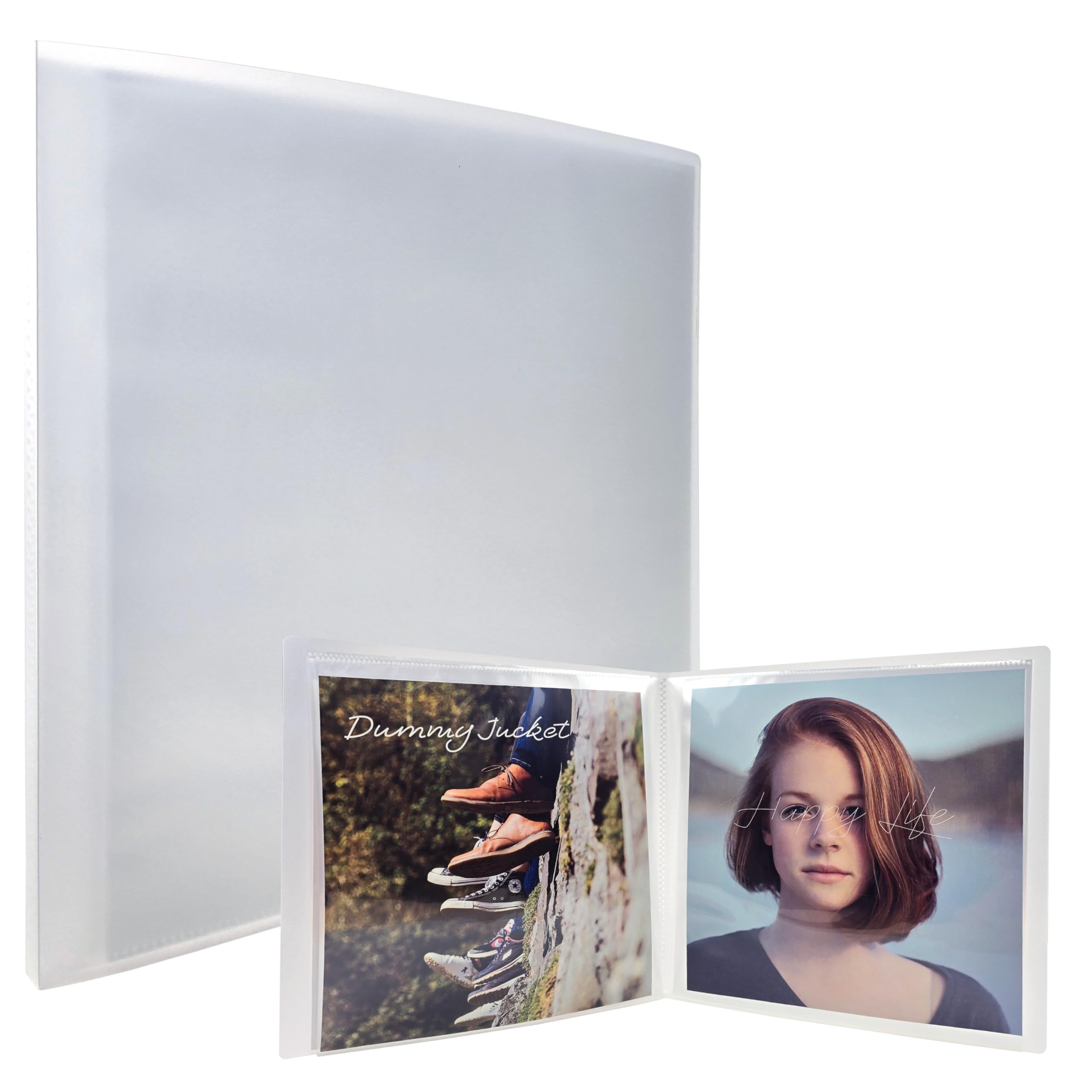 楽天市場】ハピラ 特典ジャケットファイル 20P PF002 24×24cm 20P