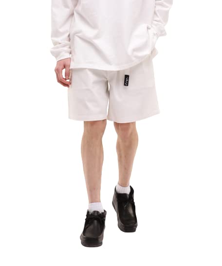 [マナスタッシュ] ショートパンツ FLEX CLIMBER WIDE SHORTS メンズ M 033 オフホワイト 792-3913004