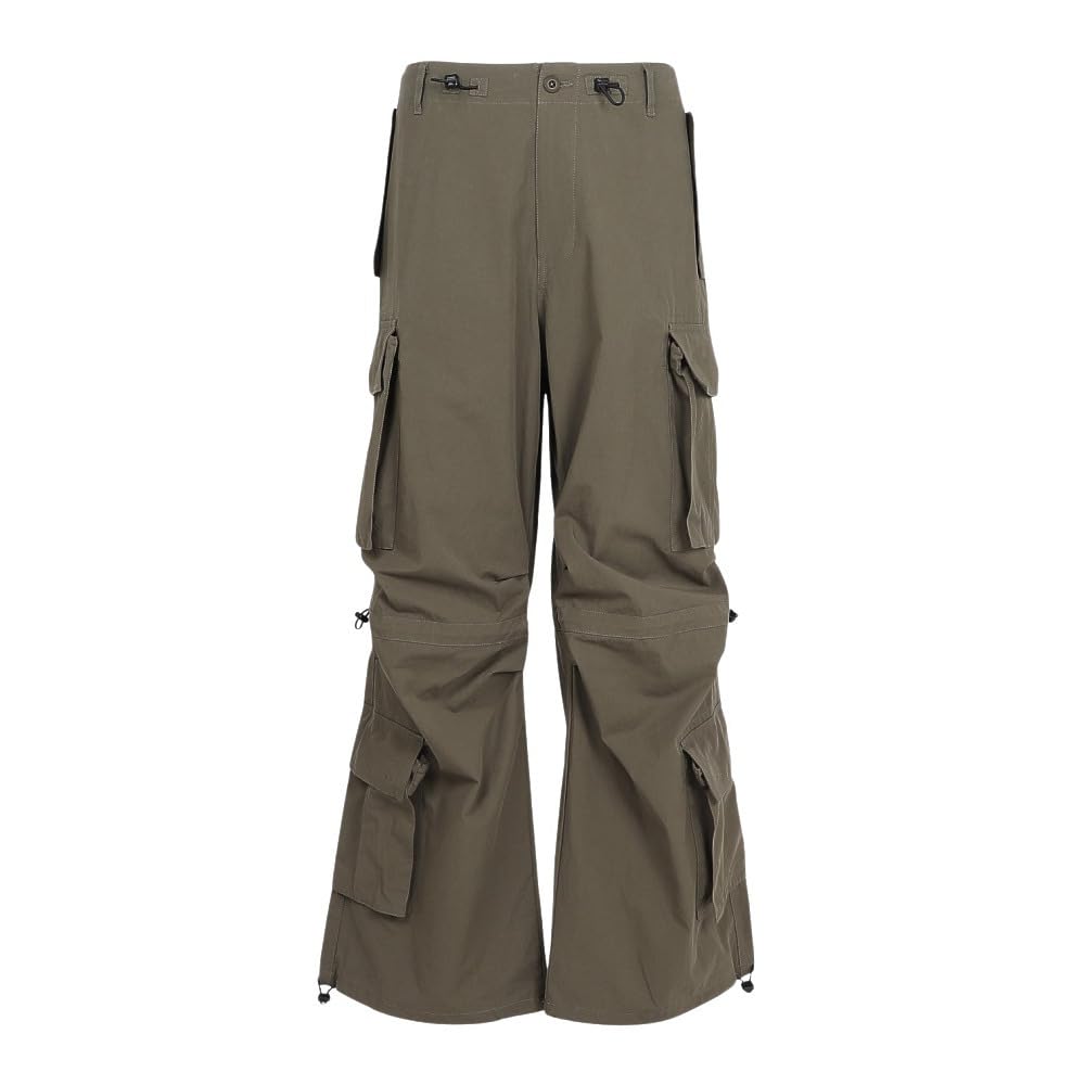 [エクストララージ] カーゴワイドパンツ CARGO WIDE PANTS 101253031008 OLIVE 32inch その他-レディースファッション