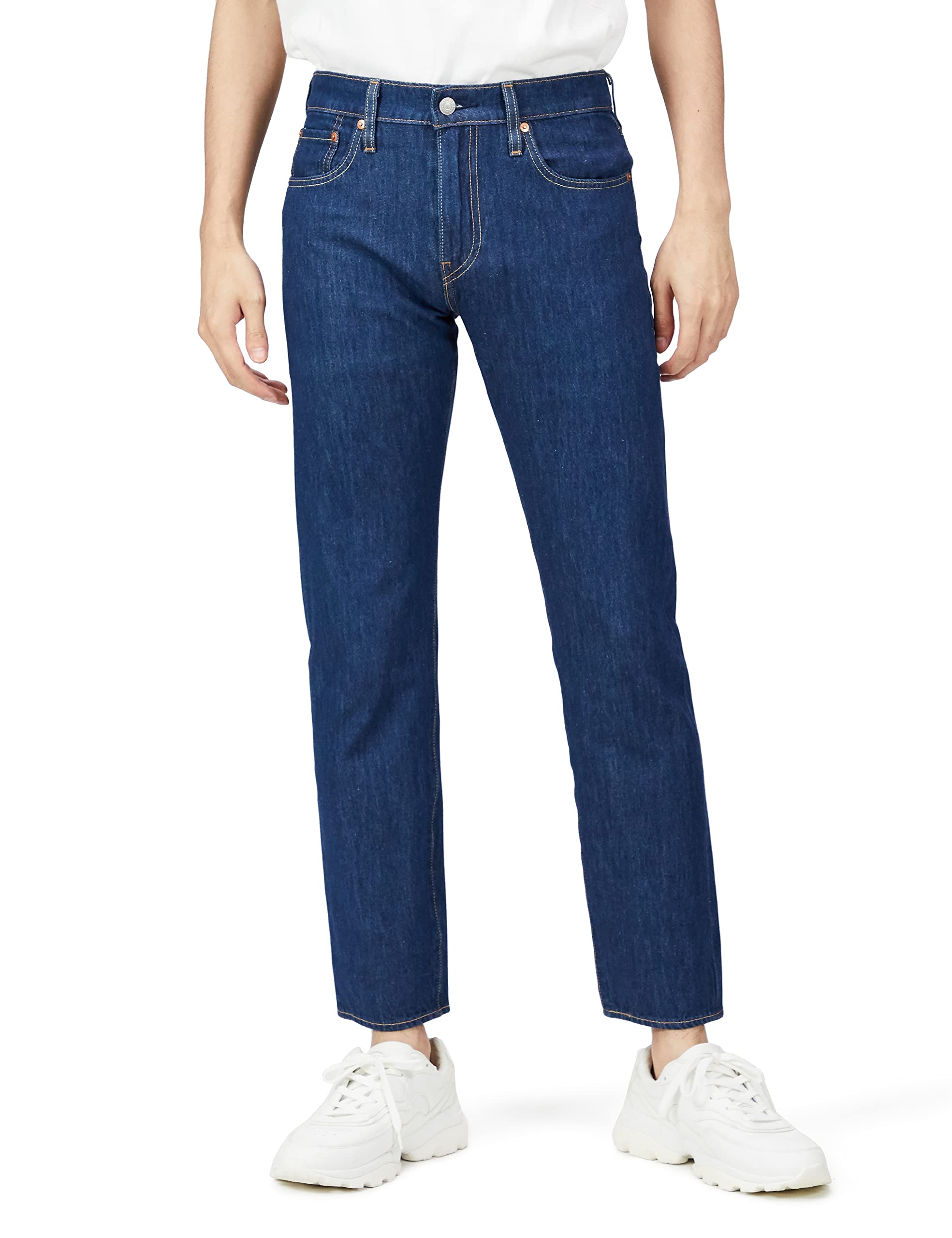 [リーバイス] ジーンズ 502(TM) レギュラーテーパードフィット (COOL仕様) メンズ Dark Indigo-Flat Finish W28/L32