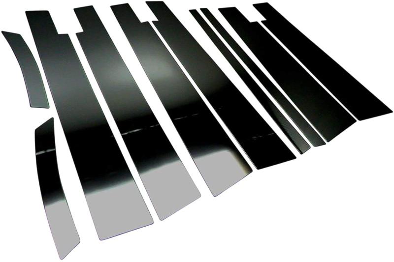 BRIGHTZ エスクァイア 80 85 超鏡面ステンレスブラックメッキピラーパネル バイザー有用 10PC 【 PIL-BLA-262 】 ZWR80G ZRR80G ZRR85G ZWR ZRR ZWR80 ZRR80 ZRR85 R80 R85 エ｜こくばんストア
