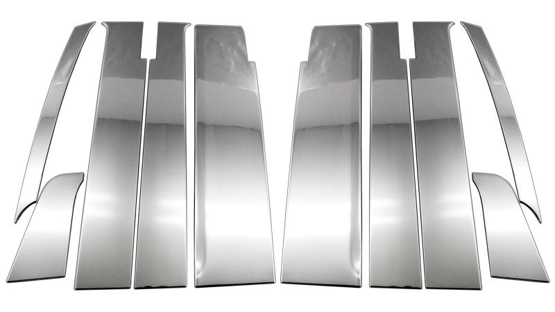 BRIGHTZ タントファンクロス LA650S LA660S 超鏡面ステンレスメッキピラーパネル バイザー有用 10PC 【 PIL&minus;SIL&minus;488 】 LA650 LA660 A650 A660 650 660 タント ファンクロス｜こくばんストア