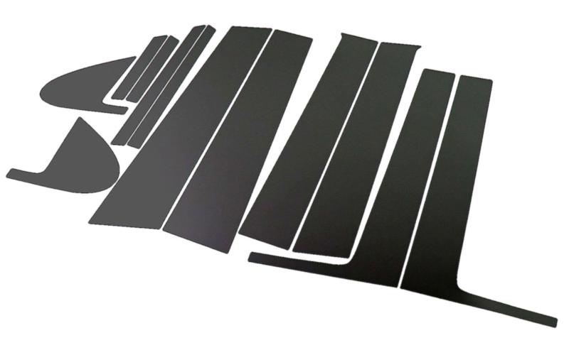 BRIGHTZ フリード GB3-4 超鏡面ブラックメッキピラーパネルカバー 12PC バイザー無し用 【 PIL-BLA-308 】 5069｜こくばんストア