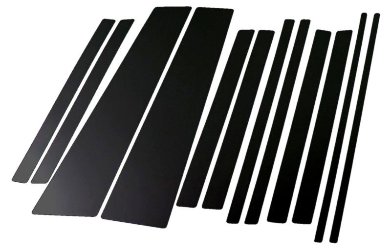 BRIGHTZ ザッツ JD1-2 超鏡面ブラックメッキピラーパネルカバー 12PC バイザー有り用 【 PIL-BLA-184 】 5055｜こくばんストア