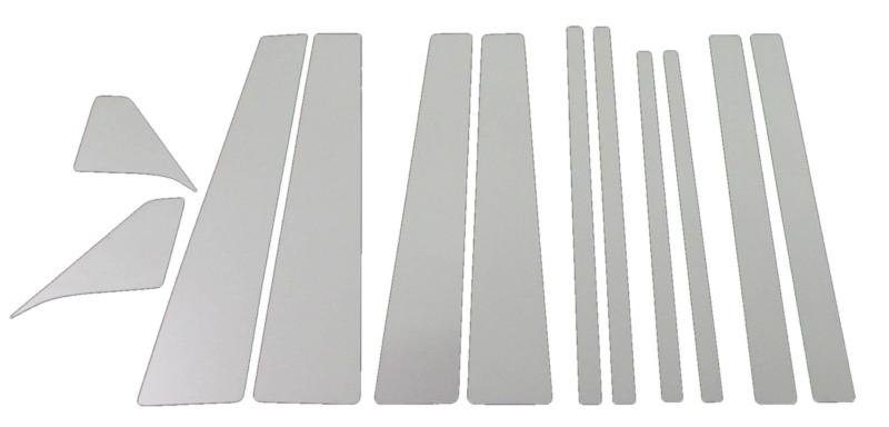 BRIGHTZ bB NCP30系 超鏡面ステンレスピラーパネル 12PC バイザー無し用 【 PIL-SIL-005 】 1203｜こくばんストア