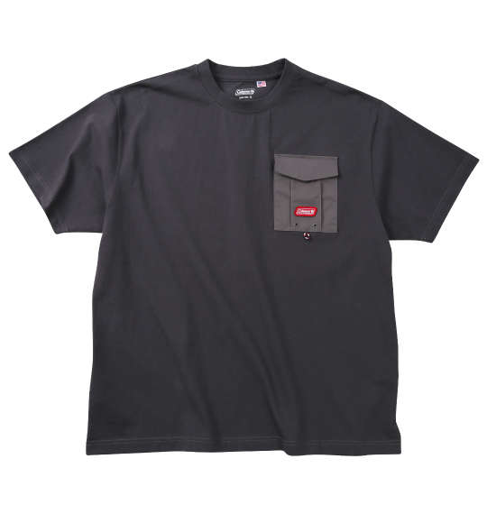 大きいサイズ★メンズ ColemanUSAコットンポケット付半袖Tシャツ
