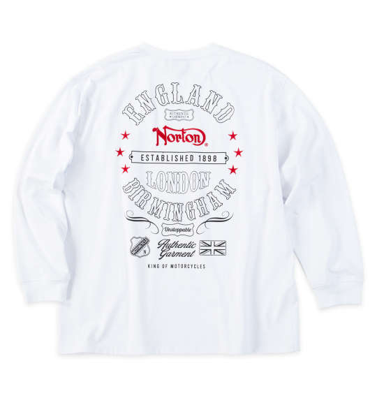 大層らしい大きさ★メンズ Norton天竺長袖プルオーバー