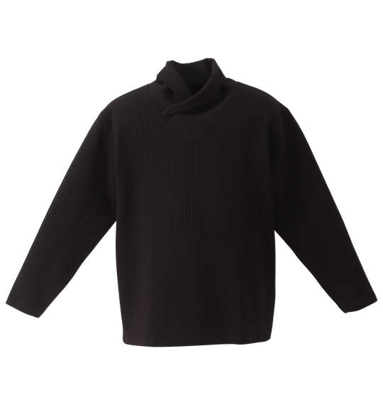 大きいサイズ★メンズ TETE HOMMEバイアスパネル柄ボリュームネック長袖Tシャツ 12,047円
