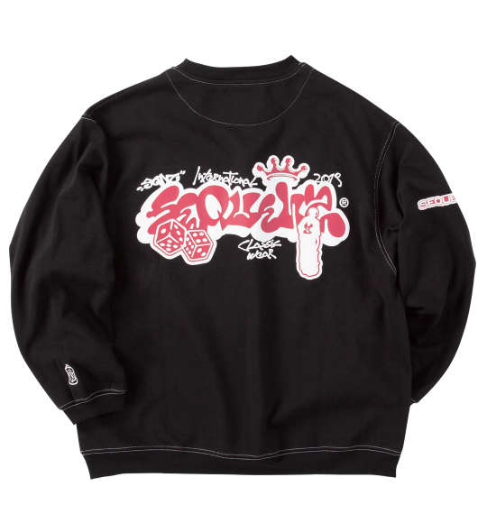 楽天市場】大きい メンズ ブラーモチーフクルーネックスウェット