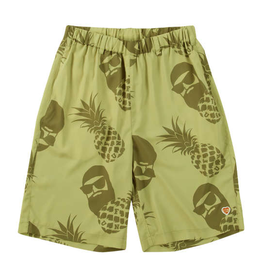 大きいサイズ★メンズ FUN for modemdesignPINEAPPLE OJI柄アロハショーツ