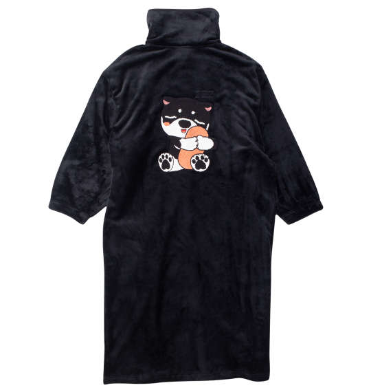 大きいサイズ★メンズ 黒柴印和んこ堂ぼあもこスタンド衿着る毛布｜大きいサイズ専門店　KOKUBO