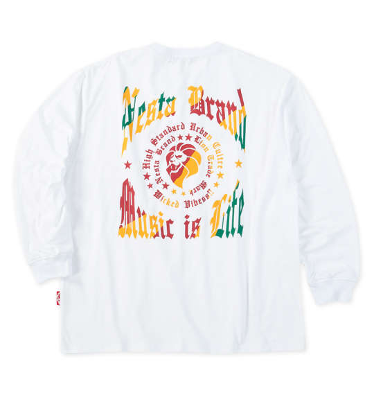 大きいサイズ★メンズ NESTA BRAND天竺長袖Tシャツ