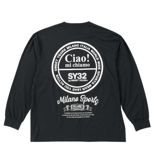 大きいサイズ★メンズ SY32 by SWEET YEARSサークルロゴ長袖Tシャツ|大きいサイズ専門店 KOKUBO